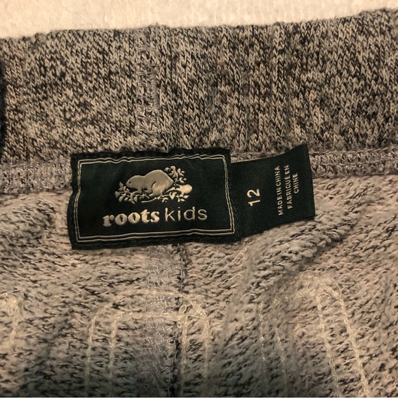 3/20$ ROOTS - Grey Track Pants Joggers - Picture 3 of 5